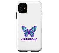 Cornelia De Lange Syndrome CdLS Ruban Violet Coque pour iPhone 11