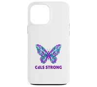 Cornelia De Lange Syndrome CdLS Ruban Violet Coque pour iPhone 13 Pro Max