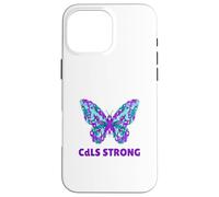 Cornelia De Lange Syndrome CdLS Ruban Violet Coque pour iPhone 16 Pro Max