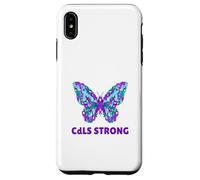 Cornelia De Lange Syndrome CdLS Ruban Violet Coque pour iPhone XS Max