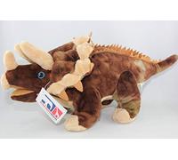 Cornelißen - 1043044 - Dinosaure, Tricératops en peluche, 30 cm, lavable jusqu'à 30 °C