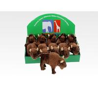 Cornelißen Bison 1017034 Doudou de buffle Marron Longueur 21 cm