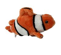 Cornelißen Poisson-Clown en Peluche, Motif « Poisson-Clown », 19 cm, Orange, Cadeau pour Enfant