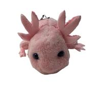 Cornelißen Porte-clés Axolotl, Peluche Rose de 10 cm, Cadeau pour Enfant
