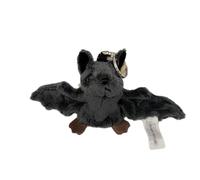 Cornelißen Porte-clés Chauve-Souris en Peluche, Noir, 18 cm, Jouet en Peluche, Cadeau pour Enfants