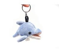 Cornelißen Porte-clés en peluche - Dauphin bleu