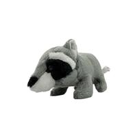 Cornelißen Porte-clés en Peluche Raton Laveur, Gris, 16 cm, Peluche Ours, Cadeau pour Enfants
