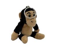 Cornelißen Singe, 19 cm de Haut, Porte-clés en Peluche, Peluche Noire, Cadeau pour Enfant