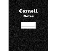Cornell Notes Notebook for Students and Teachers: Organized Cornell Note-Taking System for High School and College | Ideal for Study, Lecture, and Exam Preparation