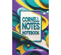 Cornell Notes Notebook - FULL COLOR - Effective Study Organizer for Students, College, and Professionals:: Fresh and modern design with 125 pages ... your productivity using the Cornell method