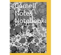 Cornell Notes Notebook: Improve Study & Listening Skills with the Cornell Note-Taking System | 120 Pages | 8.5 x 11