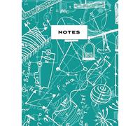 Cornell Notes Notebook: Note Taking with Graph Paper Quad Grid, Index and Numbered Pages, Physics