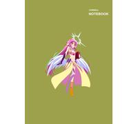 Cornell Rule Notebook: 110 Pages [55 Sheets], Cornell Notebook, (8.27 X 11.69 Inches) A4, No Game No Life Zero Izuna Notebook Cover.