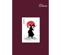 Cornell Sketchbook: Cornell Note Taking, Rurouni Kenshin Wandering Samurai Logo Pink Notebook Cover, 6 X 9, 110 Pages.