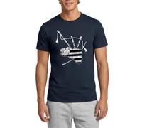Cornemuse Bretonne Bretagne Breizh Musique Celtique T Shirt Homme