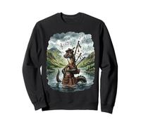 Cornemuse écossaise du Loch Ness Monster Sweatshirt