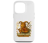 Cornemuse Goat Highlander Music Power Coque pour iPhone 13 Pro