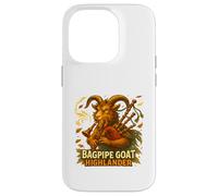 Cornemuse Goat Highlander Music Power Coque pour iPhone 14 Pro
