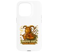 Cornemuse Goat Highlander Music Power Coque pour iPhone 15 Pro