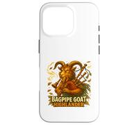 Cornemuse Goat Highlander Music Power Coque pour iPhone 16 Pro