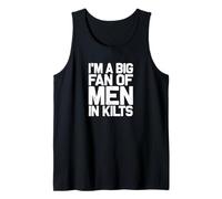 Cornemuse Humour Grand Fan des Hommes en Kilts Cornemuse Débardeur