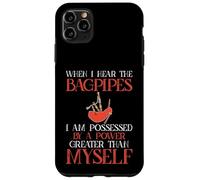 Cornemuse Humour Possédée par Great Power Cornemuse Coque pour iPhone 11 Pro Max