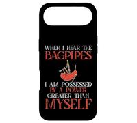 Cornemuse Humour Possédée par Great Power Cornemuse Coque pour iPhone Air