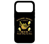 Cornemuse Musicale Musicale avec Cornemuse Coque pour iPhone 17 Pro Max