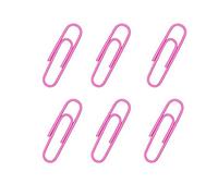 Corner Cabin Lot de 300 trombones - Accessoires de fournitures de bureau de couleurs assorties - Aiguille à papier mignonne - Marque-page multicolore (3,3 cm)