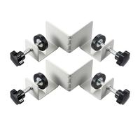 Corner Clamps for Woodworking - 90 Degree Clamps, 2 Pieces Multipurpose Use, T-Shaped Positioning Tool | Portable Adjustable Swing Jaw Clamping Tool for Picture Frame Woodworking Carpentry Projects