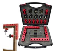 Corner Clamps For Woodworking - Precision Right Angle Aluminum Alloy Square,90 Degree Framing Square | For Woodworking, Cabinets, Picture Frames, Mailboxes, Hobbyists, Carpenters, Father, Husband