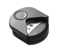 Corner Cutter Tool, 6x5.5x2.1cm Portable Paper Edge Rounder R4mm ABS Stainless Steel Rounder Office Stationery Accessory for Paper, Cards, Scrapbooking