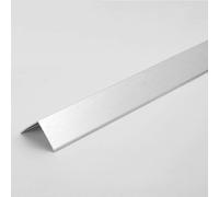 Corner Guard Strip, 3pcs 0.9m Aluminum Alloy Prevent Collision Right Angle Metal, Tile Stainless Steel Edging Decoration Living Room Corner Protector(Rose Gold,50x50mm)(Brushed Silver,10x10mm)