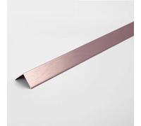 Corner Guard Strip, 3pcs 0.9m Aluminum Alloy Prevent Collision Right Angle Metal, Tile Stainless Steel Edging Decoration Living Room Corner Protector(Rose Gold,50x50mm)(Rose Gold,50x50mm)