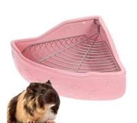 Corner Litter Pan | Corner Bunny Cage Litter Box High Back Pet Toilet Tray