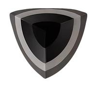 Corner Wall Sticker, 3D Effect Modern Decal, Medium Size Geometric Wall Art For Stylish Home Display, Reusable Removable, Decorative Accent, Study Room Office Gallery Hallway Space