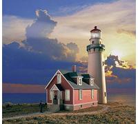 s, Inc. Rocky Point Lighthouse Kit, 3 x 8-18 X 8-78 7.5 X 20.3 X 22.8cm