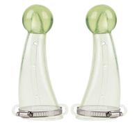 Cornes de chèvre, 1 paire de cows protector protecteur anti-combinaison en silicone en silicone cache corne avec pince pour la maison