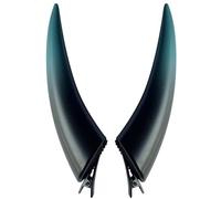Cornes de diable gothique - Serre-tête de vampire démon pour femme - Barrettes à cheveux de diable d'Halloween - Costume de cosplay - Accessoire de cornes de diable