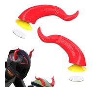 Cornes de diable pour casques - Cornes pour casques de moto - Cornes de diable - Ornement pour casque de ski et snowboard