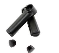 Cornes de guidon de vélo noir aluminium 110 mm