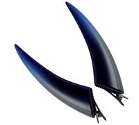 - Cornes de tête - Imp Claw Duo - Accessoire de coiffure fantastique - Tenue ferme - Ornement d'événement sur le thème sombre - Petite coiffe de monstre pour portraits utilisée pour les looks