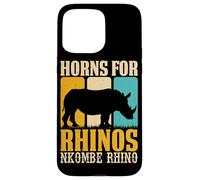 Cornes pour rhinocéros Nkombe Rhino Coque pour iPhone 15 Pro Max