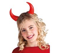 Boland - Tiara 97015 Serre-tête Cornes Diavoletta pour Adultes, Rouge, Unique Taille