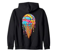Cornet de crème glacée de Basket-Ball pour garçons et Filles Sweat à Capuche