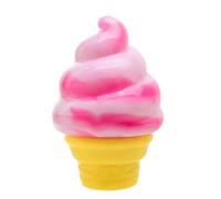 Cornet de crème glacée d'été, Jouet sensoriel Doux TPR, Jouet Fidget, Boule à Presser Portable, Cadeaux de fête d'anniversaire pour Enfants et Adultes