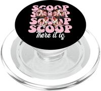 Cornet de crème glacée Fille Maman Rose Coquette Bow Scoop There It is PopSockets PopGrip pour MagSafe