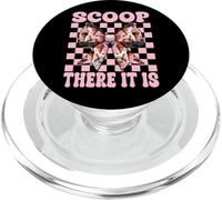 Cornet de crème glacée Fille Maman Rose Coquette Bow Scoop There It is PopSockets PopGrip pour MagSafe