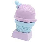 Cornet de glace en résine fait à la main, compatible avec la plupart des claviers mécaniques pour personnaliser la décoration de bureau, cadeau créatif