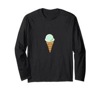 Cornet de glace - Pistacchio / menthe - Design estival Manche Longue